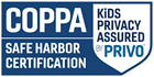 • COPPA Safe Harbor Certification by PRIVO