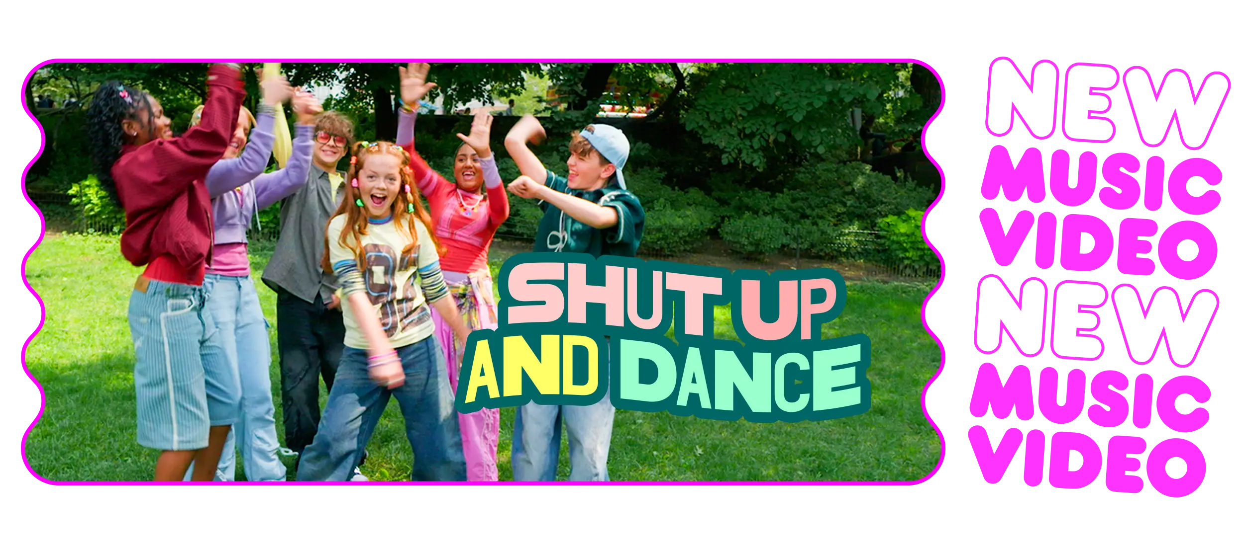 "Shut Up and Dance" - New Music Video!